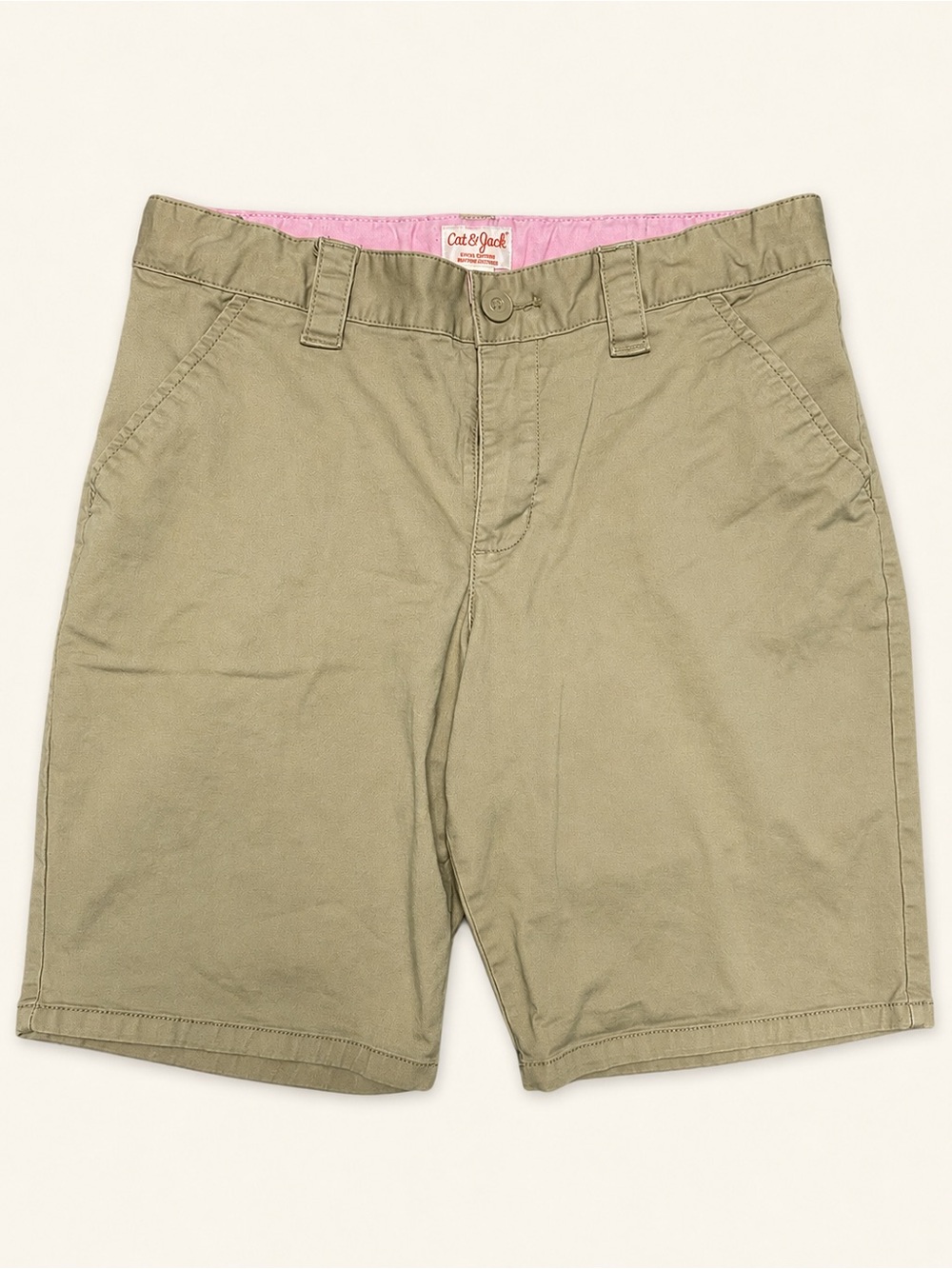 Cat & Jack Girls Uniform Shorts Bundle Adjustable Waist - Picture 2 of 16